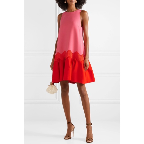 Lela Rose Dresses & Skirts - Lela Rose Wool Wave Flounce Hem dress
